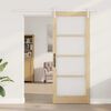 vidaXL Porta scorrevole ORKDAL Naturale 86 x 211 cm