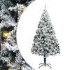 vidaXL Albero di Natale artificiale con 300 LED Bianco 240 cm