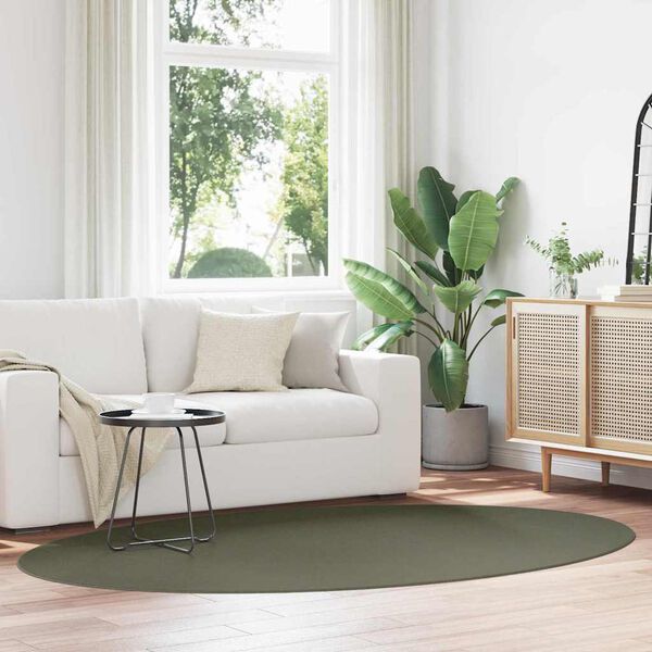 vidaXL Tappeto HUARTE Verde Foresta 230 x 160 cm 100% Poliestere