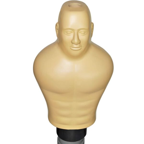 Sacco boxe sagomato a uomo, con base riempibile