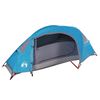 vidaXL Tenda da Campeggio a Cupola per 1 Persona Blu Impermeabile