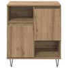vidaXL Credenza 3 pcs Rovere artigianale 60 x 35 x 70 cm