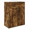 vidaXL Credenza Rovere Fumo 60x30x75 cm in Legno Multistrato
