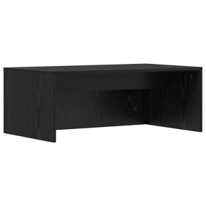 vidaXL Scrivania a parete Rovere Nero Legno ingegnerizzato