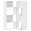 vidaXL Libreria Angolare 4Ripiani Bianca 85x85x140cm Legno Multistrato