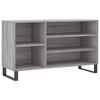 vidaXL Scarpiera Grigio Sonoma 102x36x60 cm in Legno Multistrato