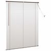 vidaXL Tenda Veneziana Marrone Scuro con Motivo 150 x 110 cm PVC