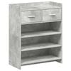 vidaXL Mobile per scarpe 73,5 x 36 x 92 cm Legno ingegnerizzato