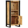 vidaXL Mobiletto da Bagno 40x30x90 cm Legno Massello Mango Grezzo