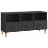 vidaXL Mobile TV Nero 102 x 34,5 x 50 cm Legno ingegnerizzato