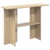 vidaXL Tavolo consolle Rovere Sonoma 100 x 30 x 75 cm