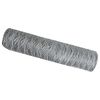 vidaXL Recinzione Esagonale 0,8 x 25 m Acciaio zincato Argento