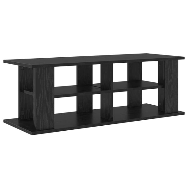 vidaXL Supporto TV Rovere Nero 96 x 35 x 33,5 cm
