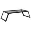 vidaXL Griglia da Campeggio Pieghevole Nero 58 x 31 x 2 cm