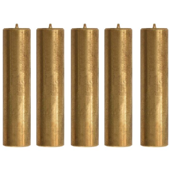 vidaXL Perni di Sicurezza per Paranco a Fune da 1600/3200 kg 5 pz Ottone