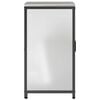 vidaXL Stoccaggio in cucina con porta Argento 60 x 50 x 92 cm Acciaio