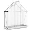 vidaXL Telaio Serra con Base Argento 169x58x202 cm in Alluminio
