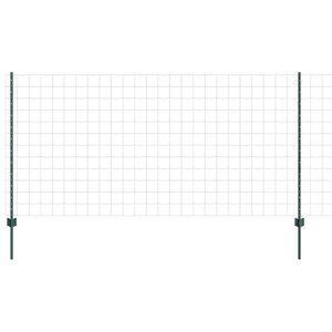 vidaXL Recinzione Euro con palo 25 x 1,2 m Acciaio rivestito in PVC