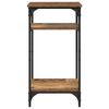 vidaXL Tavolo laterale Legno vecchio 40 x 30 x 75 cm Legno multistrato