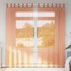 vidaXL Tende in Voile con Passanti 2 pz Terracotta 140x225 cm