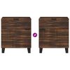 vidaXL Armadio da Notte Noce 50 x 33 x 60 cm Legno massello di acacia