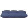 vidaXL Cuscino per Pallet Blu Marino 80x40x12 cm in Tessuto