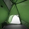 vidaXL Tenda da Campeggio a Cupola per 2 Persone Verde Impermeabile