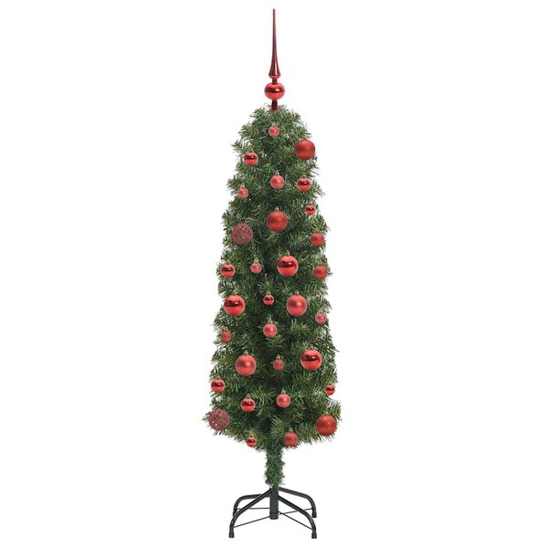 vidaXL Albero di Natale artificiale con 150 LED Verde 120 cm