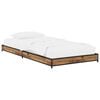 vidaXL Struttura del letto Legno antico 80 x 200 cm