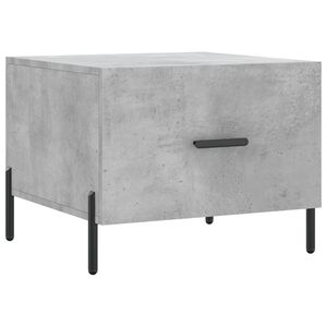 vidaXL Tavolino Salotto Grigio Cemento 50x50x40 cm Legno Multistrato