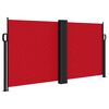 vidaXL Tenda da Sole Laterale Retrattile Rossa 120x1000 cm
