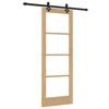 vidaXL Porta scorrevole Naturale 73,5 x 198,5 cm