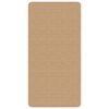 vidaXL Tappeto di Iuta con Base in Lattice 80x160 cm Naturale