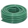 vidaXL Set Tubo da Giardino con Raccordi Verde 0,75" 100 m in PVC