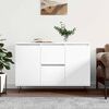 vidaXL Credenza Bianca 101,5x35x70 cm in Legno Multistrato