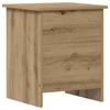 vidaXL Cassa di stoccaggio Rovere Artigianale 40 x 40 x 50 cm