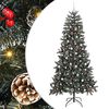 vidaXL Albero di Natale artificiale Verde 240 cm