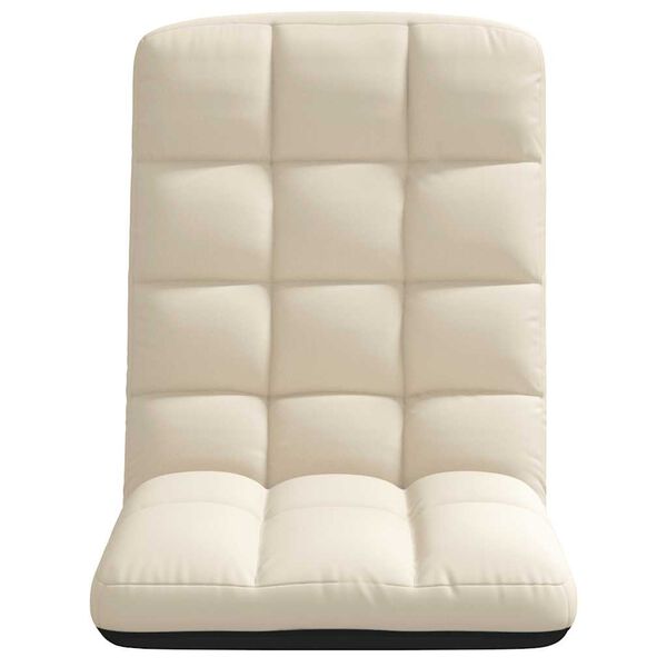 vidaXL Sedia da Terra Pieghevole in Lino 71x51x62 cm