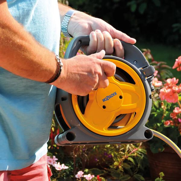 Hozelock Avvolgitubo Autoportante con Tubo Flessibile 10 m Pico Reel