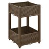vidaXL Fioriera Rialzata 40x40x71 cm in Polipropilene