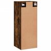 vidaXL Mobile a Parete Rovere Fumo 34,5x34x90 cm