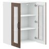 vidaXL Mobile da cucina con lo scaffale Rovere Marrone 60 x 31 x 80 cm
