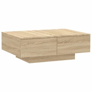 vidaXL Tavolino da Salotto Rovere Sonoma 90x60x31 cm Legno Multistrato