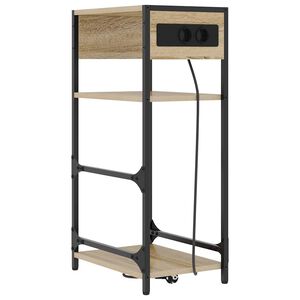vidaXL Armadio da Notte Rovere Sonoma 40 x 27 x 76 cm