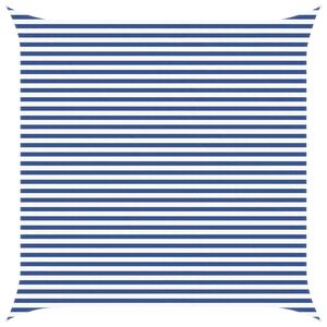 vidaXL Vela da ombra solare Blu e Bianco 4,5 x 4,5 m