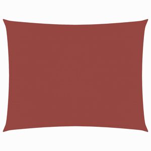 vidaXL Parasole a Vela Oxford Rettangolare 2,5x4 m Terracotta