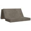 vidaXL Divano Letto Pieghevole 160 x 67 x 45 cm Grigio Chiaro