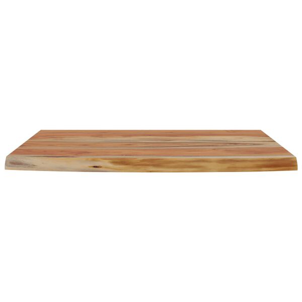 vidaXL Mensola a Muro 50x30x3,8cm Rettangolare Legno Acacia Bordi Vivi
