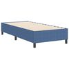 vidaXL Struttura letto piattaforma Blu 90 x 190 cm Tessuto in Cords