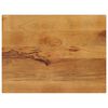 vidaXL Piano per Tavolo 80x70x2,5 cm Rettangolare Legno Massello Mango